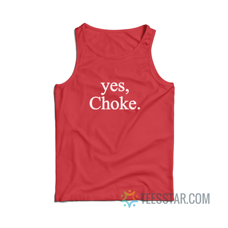 Yes Choke Coca Cola Tank Top
