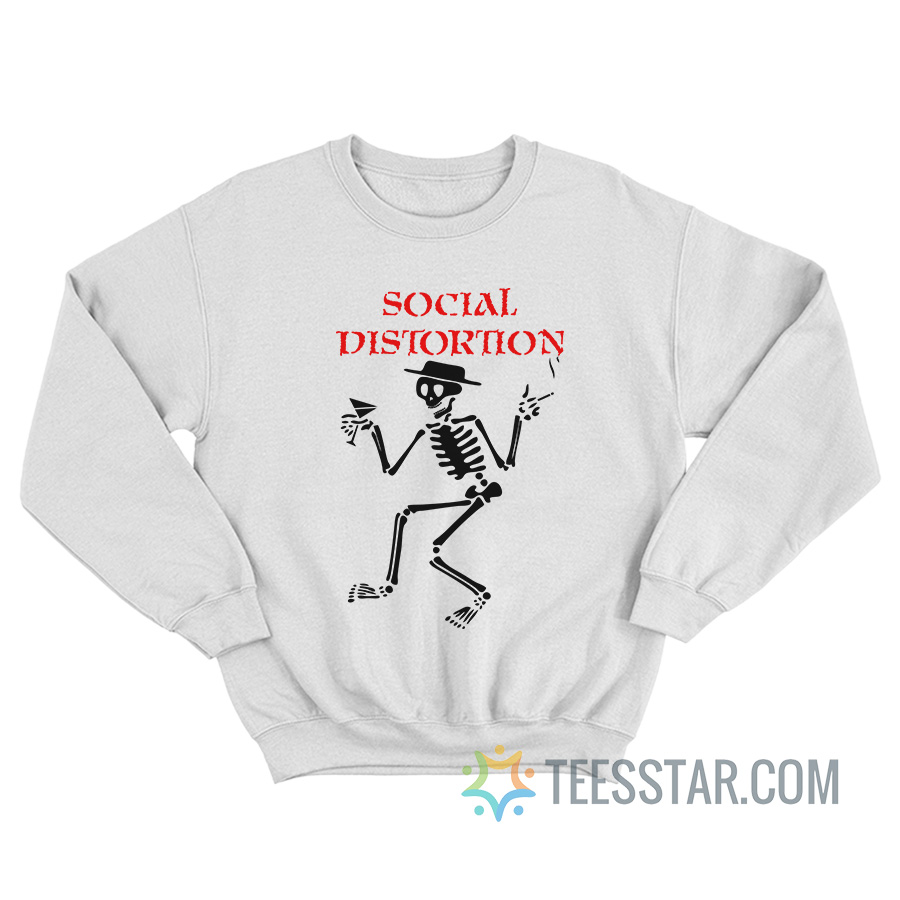 Angelina Jolie Social Distortion Sweatshirt