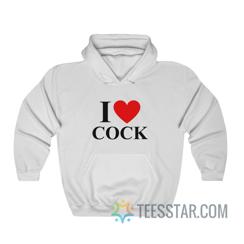 Billie Eilish I Love Cock Hoodie