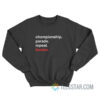 Championship Parade Repeat Boston Sweatshirt