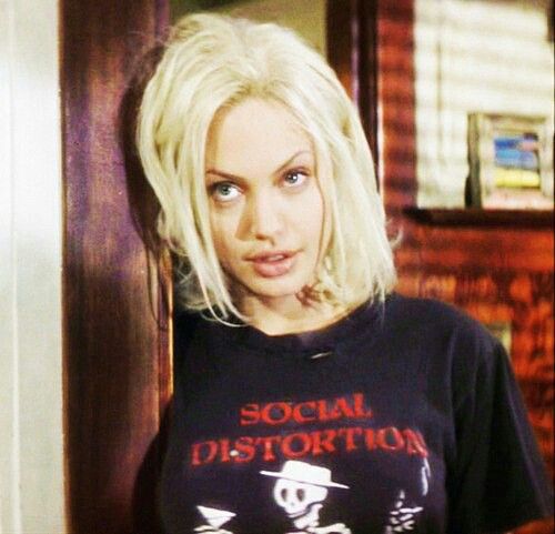 Angelina Jolie Social Distortion T-Shirt