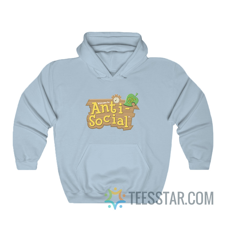 Anti Social No Life Parody Hoodie