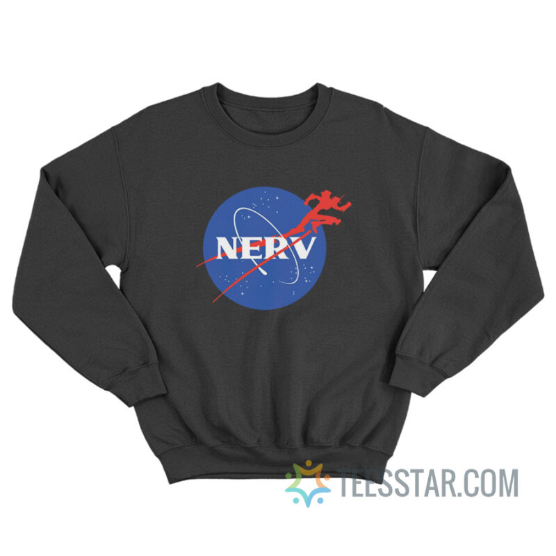 Nerv Nasa x Evangelion Parody Sweatshirt