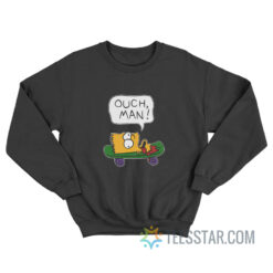 Ouch Man The Simpsons Sweatshirt