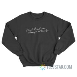 Phoebe Bridgers Stranger In The Alps Sweatshirt