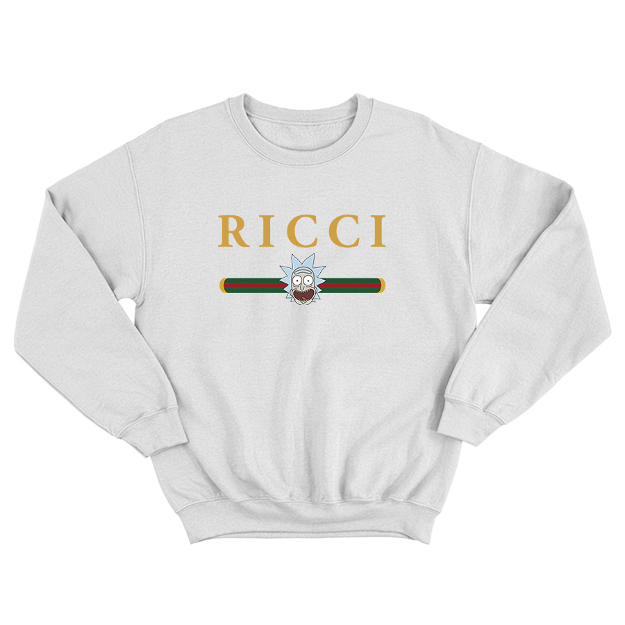 Ricci Rick And Morty Parody Sweatshirt