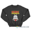 Rick Tongue Kiss Parody Sweatshirt