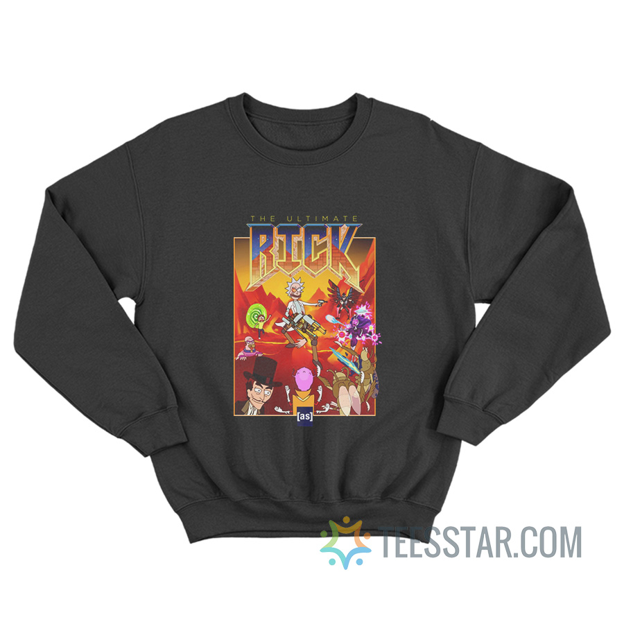 Rick and Morty x DOOM The Ultimate Rick Sweatshirt