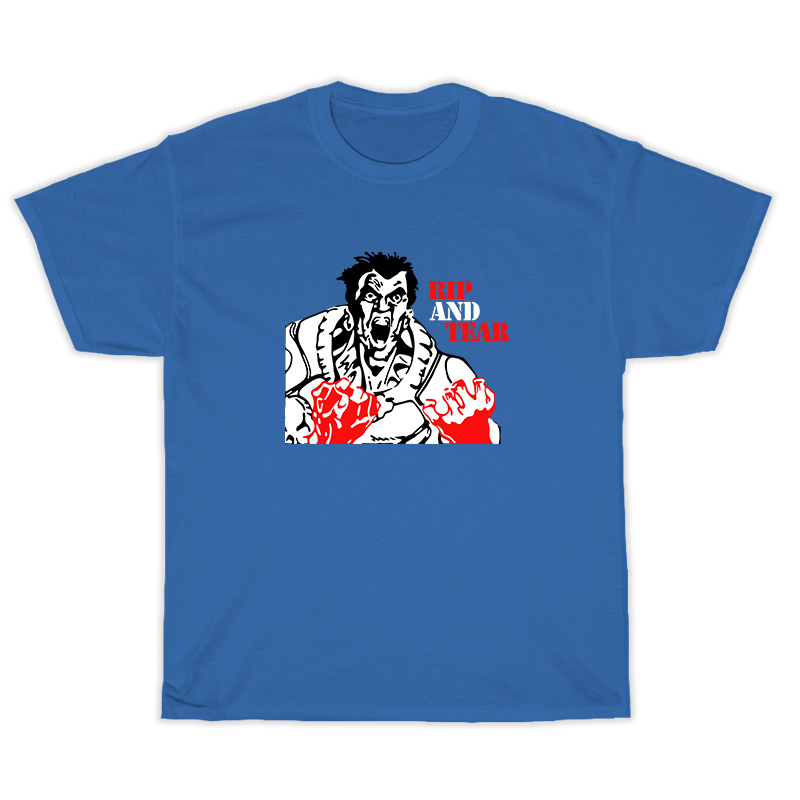 Rip And Tear The Doom Comic T-Shirt