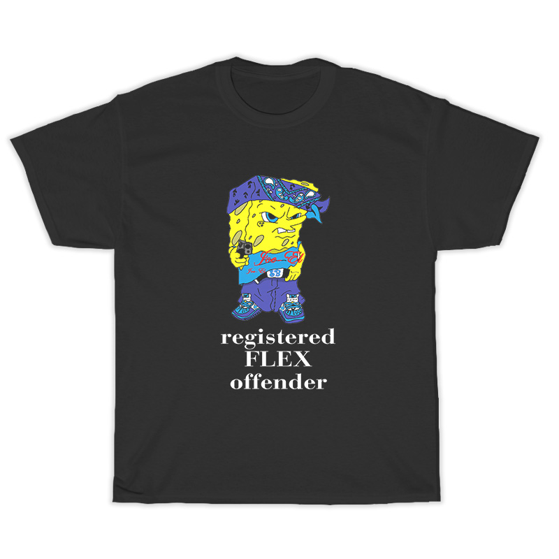Spongebob Registered Flex Offender T-Shirt