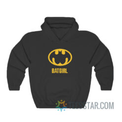 Batgirl Batman Boob Logo Hoodie
