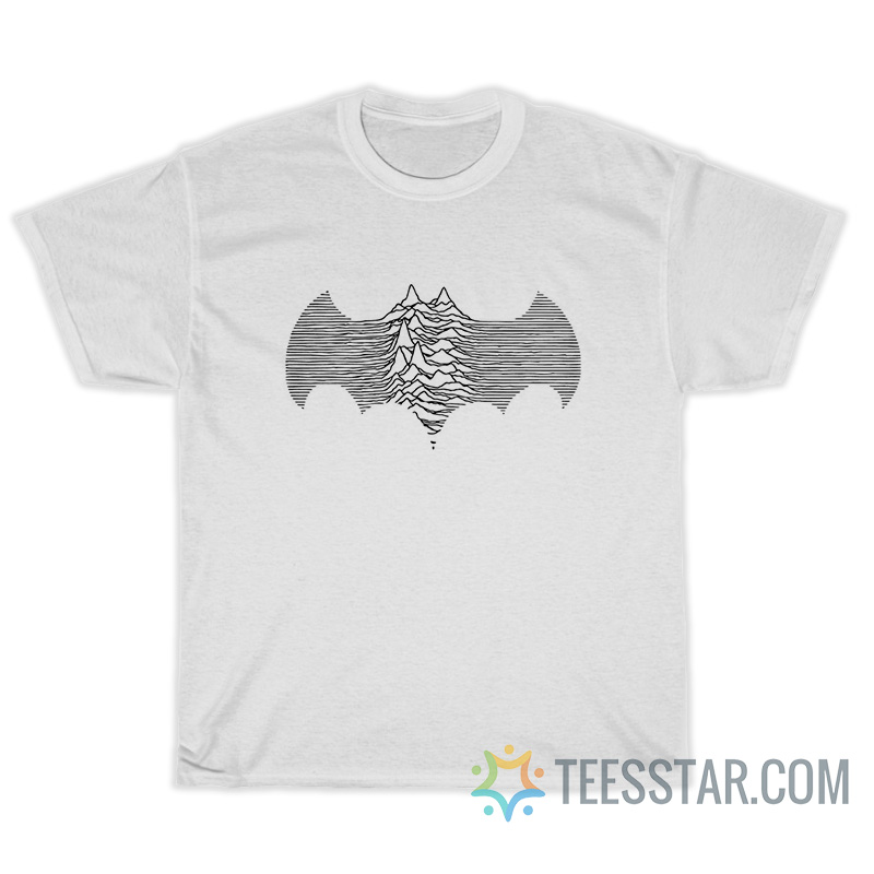 Batman Joy Division Unknown Pleasures T-Shirt