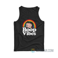 Boop Vibes Betty Boop Rainbow Good Vibes Tank Top