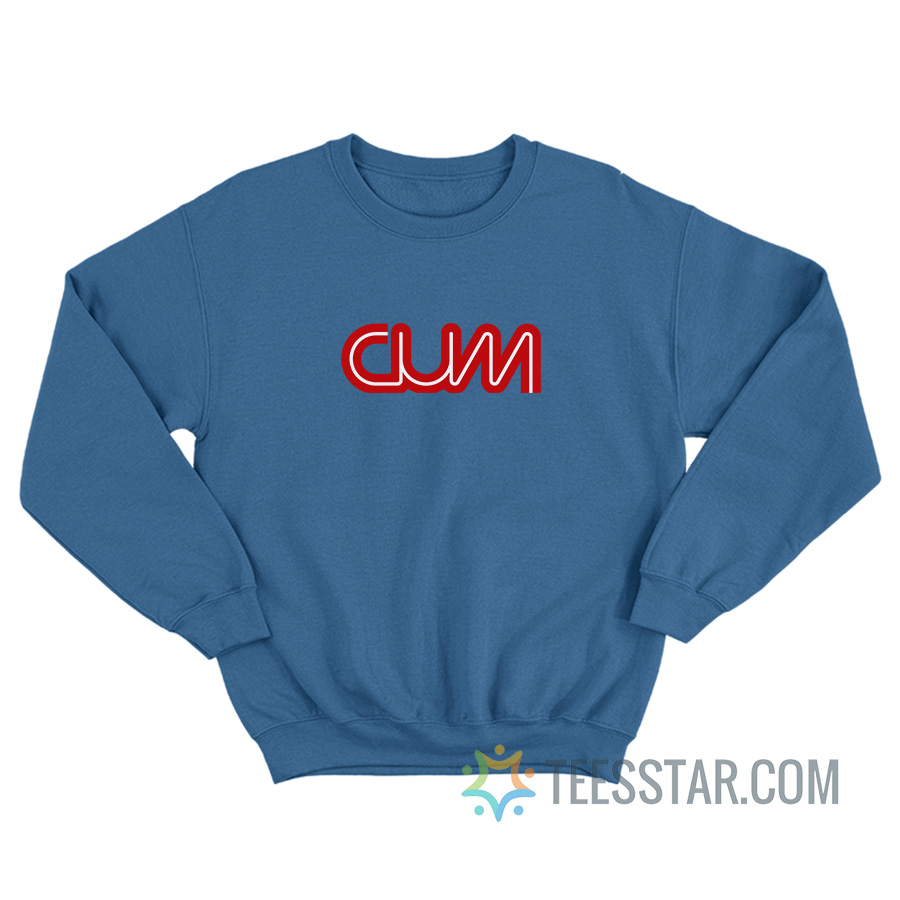 CNN Cum Logo Parody Sweatshirt
