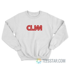 CNN Cum Logo Parody Sweatshirt