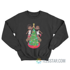Joel Embiid And James Harden Christmas Tree Sweatshirt
