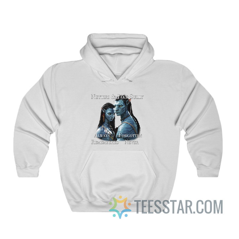 Neytiri And Jake Sully Always Forgotten Remembered Never Hoodie