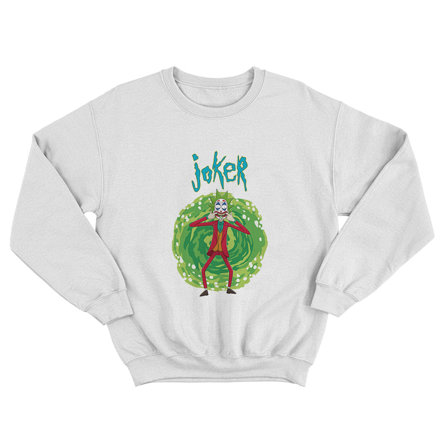 Rick Joker Rick And Morty Sweatshirt