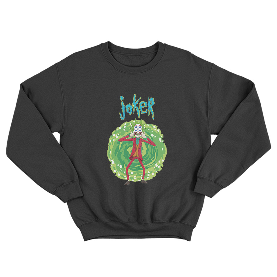 Rick Joker Rick And Morty Sweatshirt