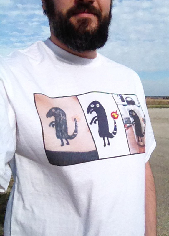 The Vinylized Digitized And Original Charmander Tattoo T-Shirt