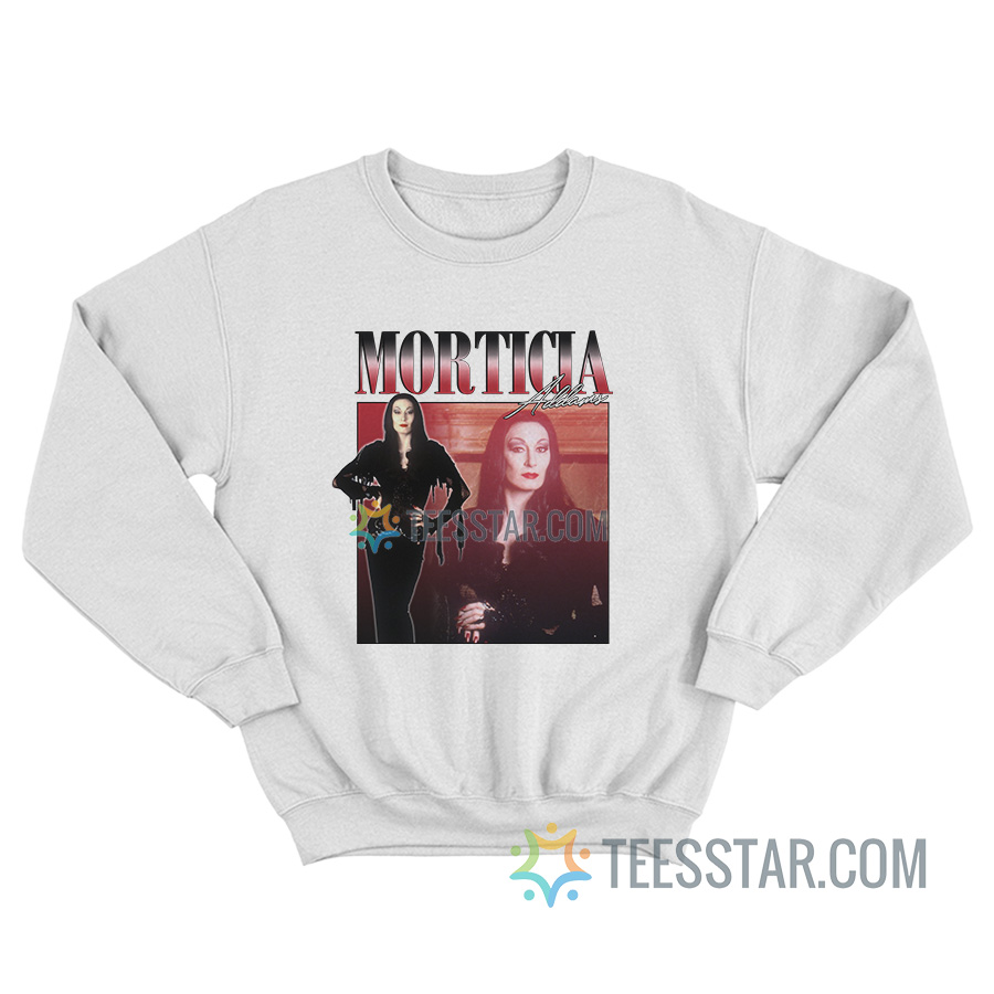 Vintage Anjelica Huston Morticia Addams Sweatshirt