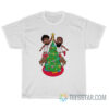 Joel Embiid And James Harden Christmas Tree T-Shirt