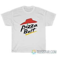 Pizza Butt Logo Parody T-Shirt