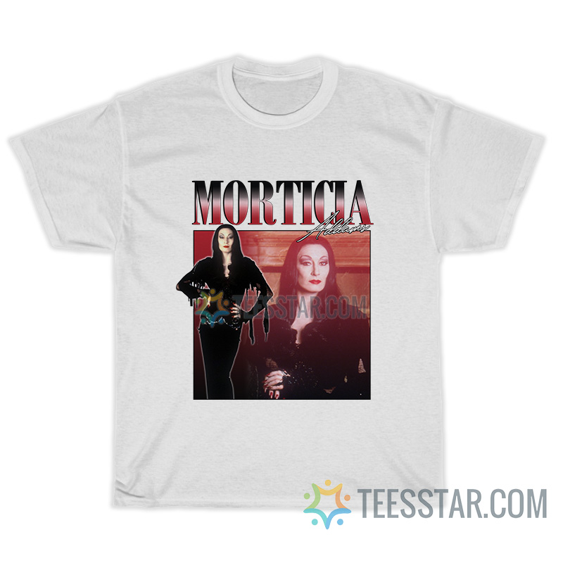 Vintage Anjelica Huston Morticia Addams T-Shirt