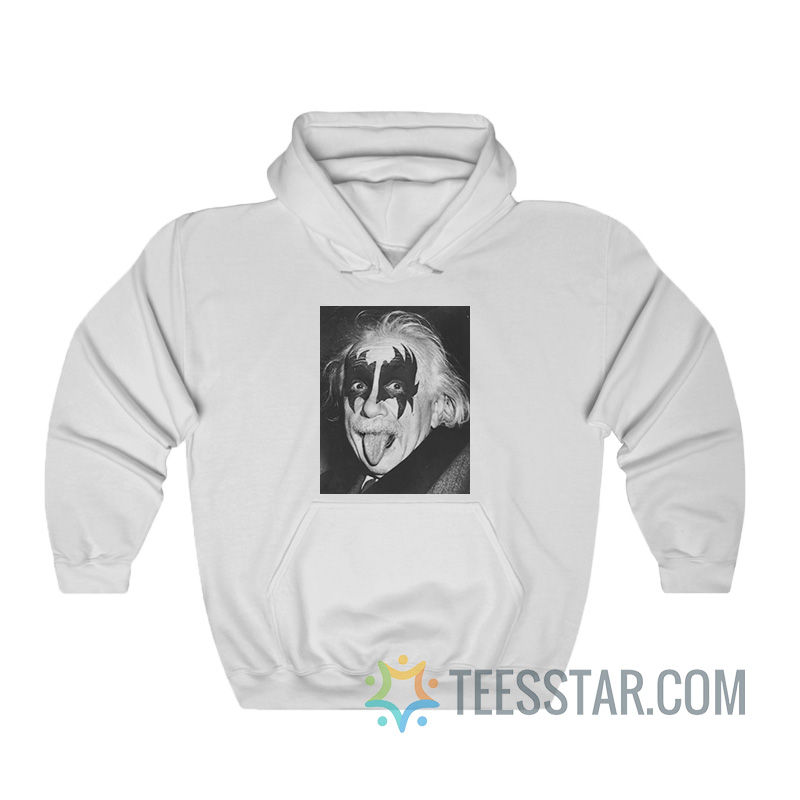 Albert Einstein Kiss Hoodie