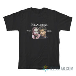 Brad Pitt And Angelina Jolie Brangelina 2005 2016 T-Shirt
