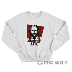 JFC Jesus Fried Chicken KFC Parody Sweatshirt