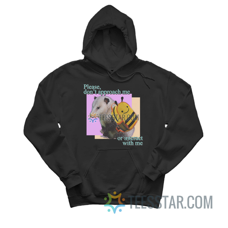 Please Do Not Approach Or Interact With Me Hoodie - Image 2