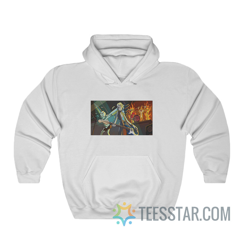 Rick And Morty Rockstar Rick Hoodie