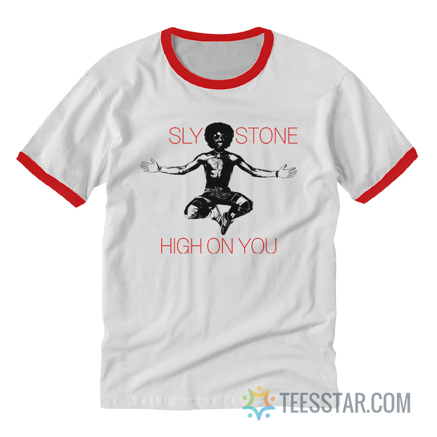 Sly Stone High On You Ringer T-Shirt