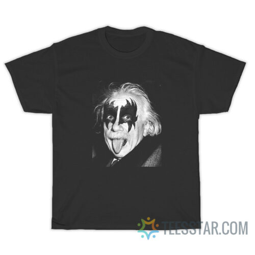 Maglietta Donna Albert Einstein Go Away Stupid - T-Shirt In Cotone Ring Spun 100% - Regular Fit Girocollo (S/M/L)