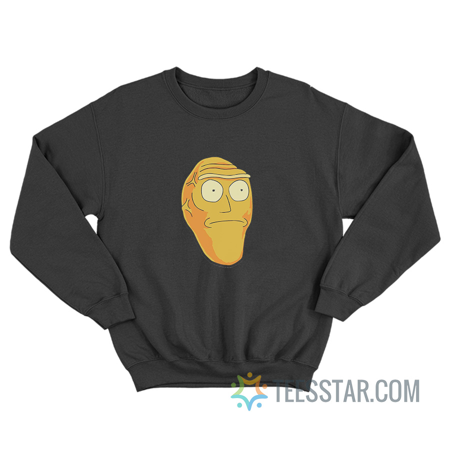 Rick And Morty Cromulons Giant Head Sweatshirt