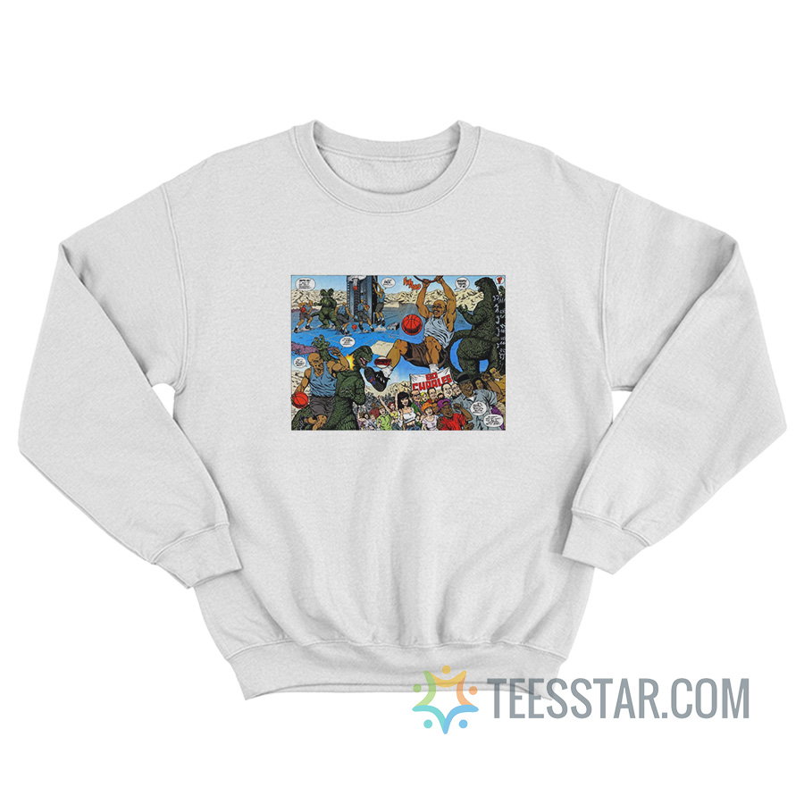 Godzilla Vs Charles Barkley Sweatshirt