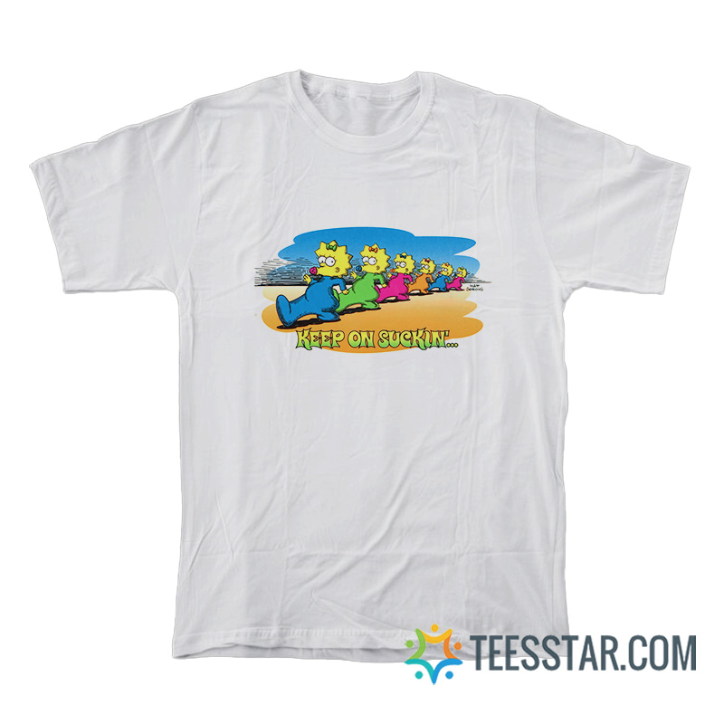 Lisa Simpson Keep On Suckin T-Shirt