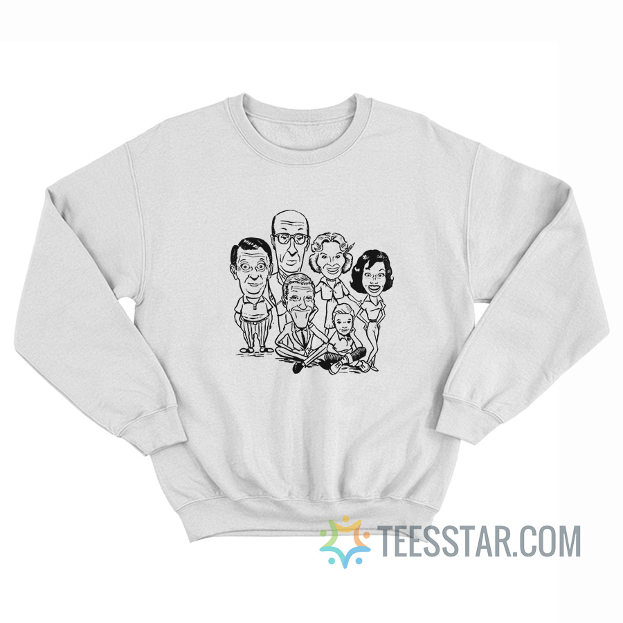 The Dick Van Dyke Show Caricature Sweatshirt
