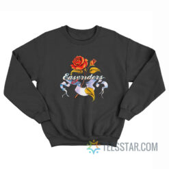 Lana Del Rey Easyriders 1985 Red Rose Sweatshirt