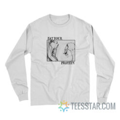 Eat Your Protein Attack On Titan Anime Gym Long Sleeve