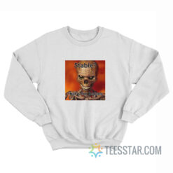 Skull Stable That's For Horses Sweatshirt
