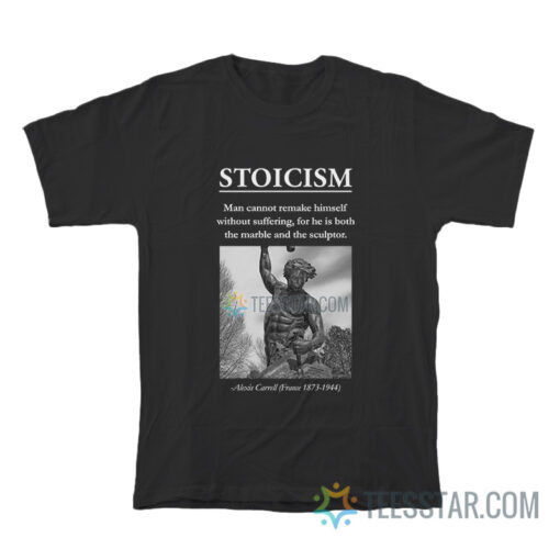 Stoicism Man Cannot Remake Himself Without Suffering T Shirt Stoicism Man Cannot Remake Himself Without Suffering T Shirt