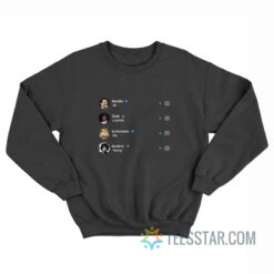 All Legends Die Young Instagram Sweatshirt