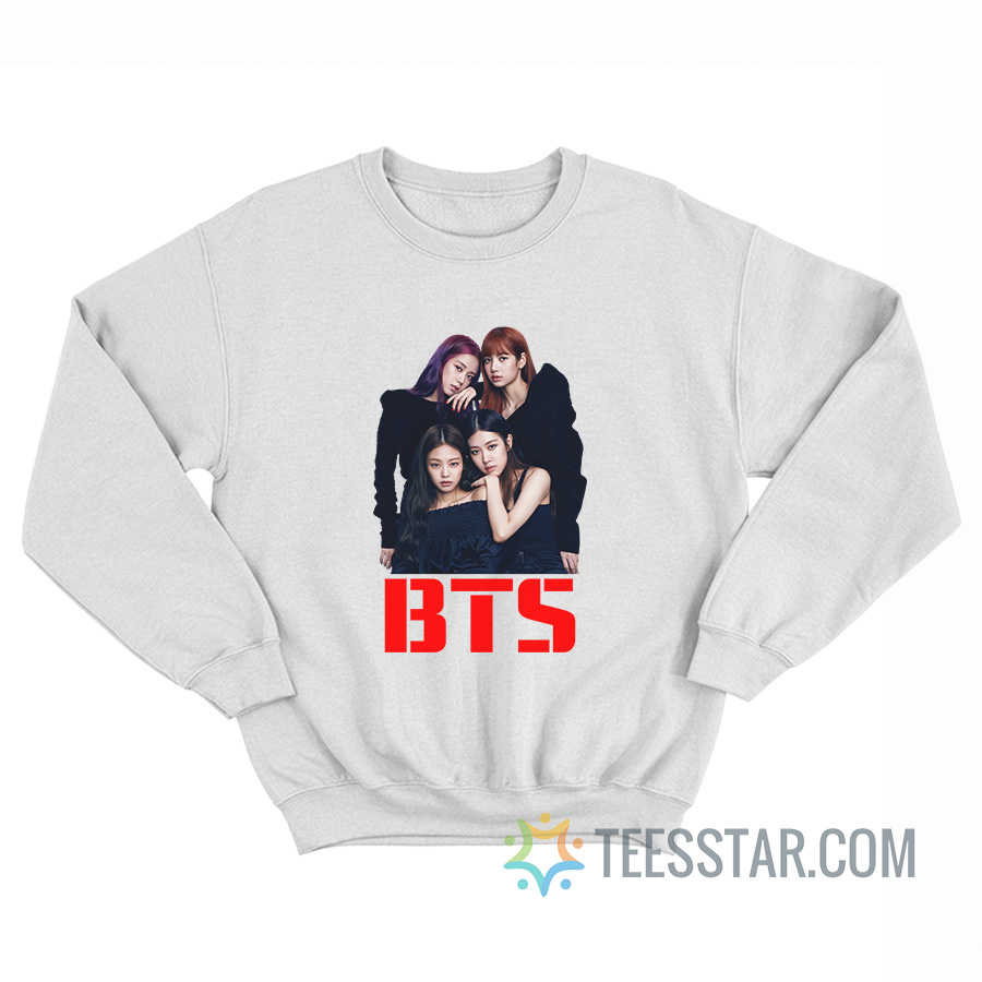 BTS With Blackpink Photo Sweatshirt