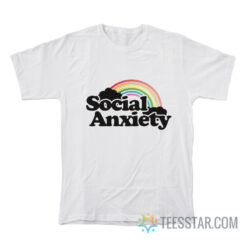 Social Anxiety Rainbow T-Shirt