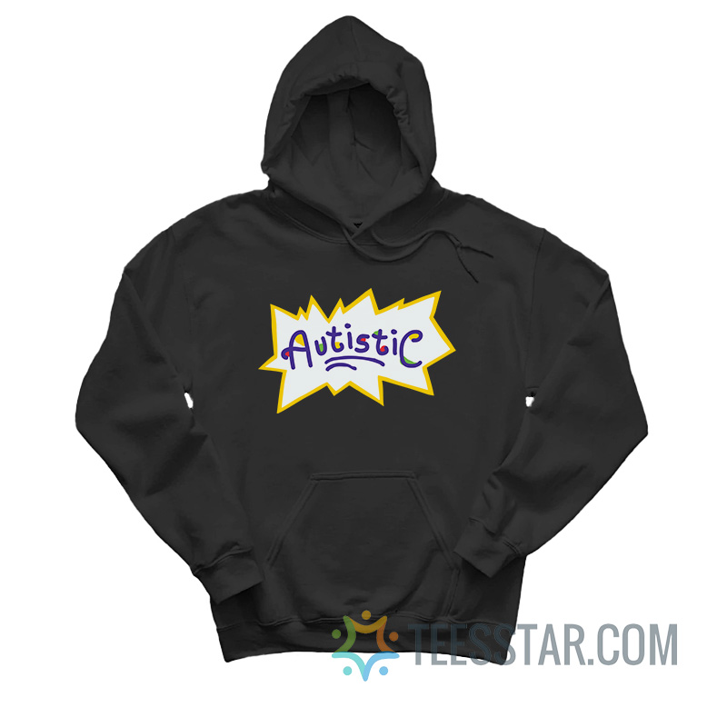 Autistic Rugrats Logo Parody Hoodie