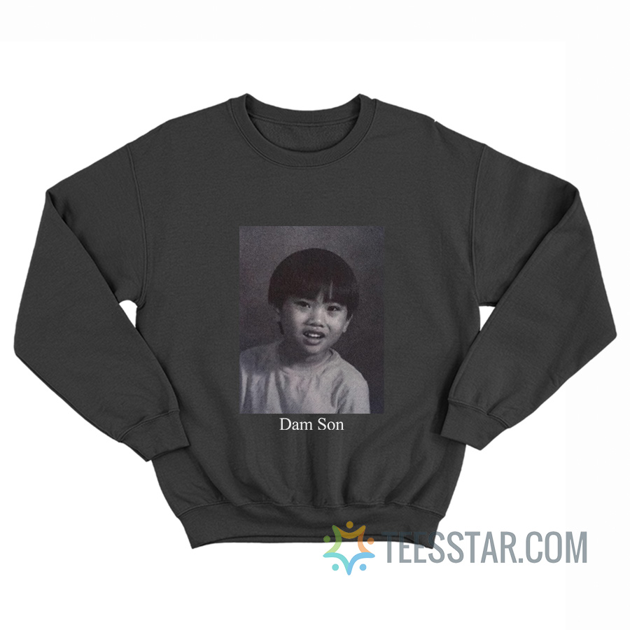 Dam Son Yearbook Photo Sweatshirt