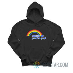Smile If You're Gay Hoodie