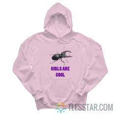 Stag Beetle Girls Are Cool Hoodie
